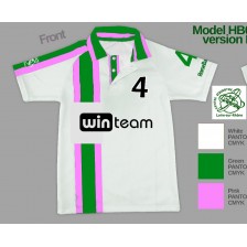 Customizable Game Jersey - Mod Loire sur Rhône - Ladies Team - Sponsor WinTeam - white